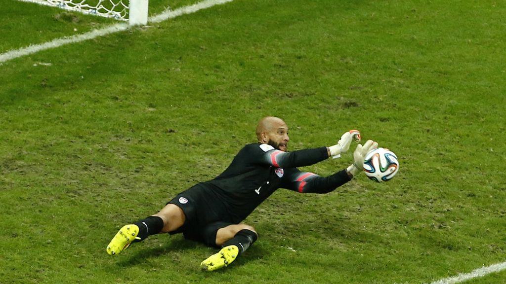 Howard fue el mejor del partido, al menos de los primeros 90 minutos