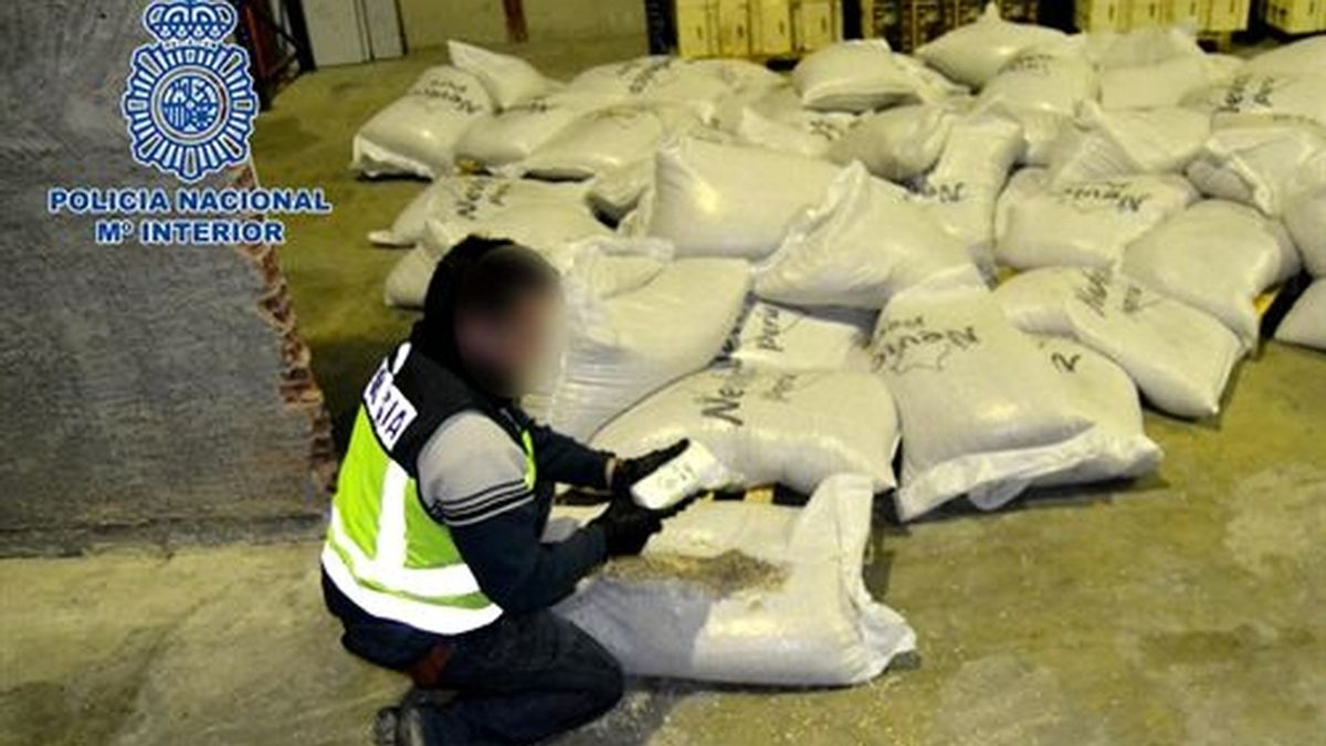 110 kilos de cocaína