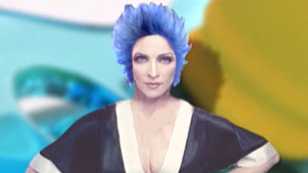Cambiando el 'look' de Madonna