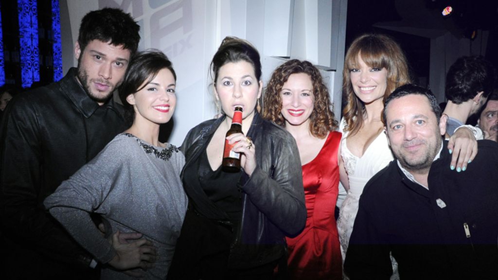 José Lamuño, Marta Torné, Pepa Charro, Eva Almaya, Lucía Hoyos y Pepón Nieto