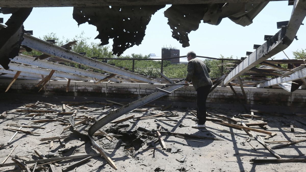 Ataque ucraniano a Donetsk