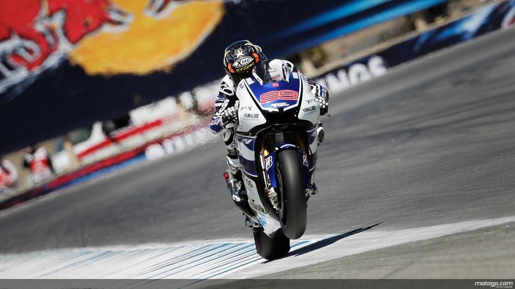 Jorge Lorenzo se lleva la pole en el circuito de Laguna Seca