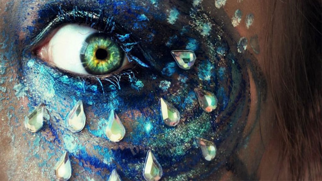 Svenja Schmitt y su sorprendente maquillaje de ojos