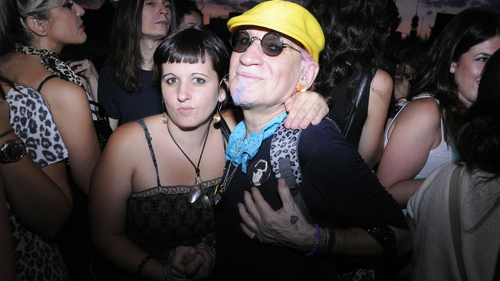 Paco Clavel junto a su sobrina Raquel Miñarro