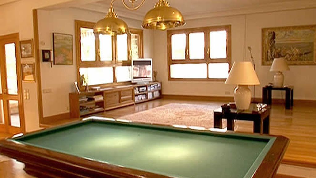 Una mesa de billar para el ocio