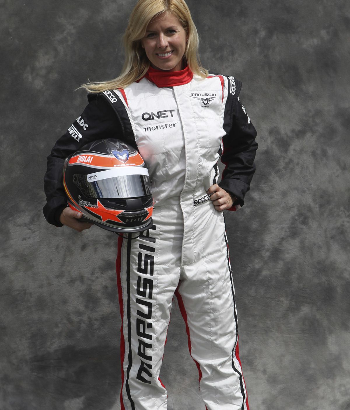 María de Villota, ex piloto de Fórmula 1