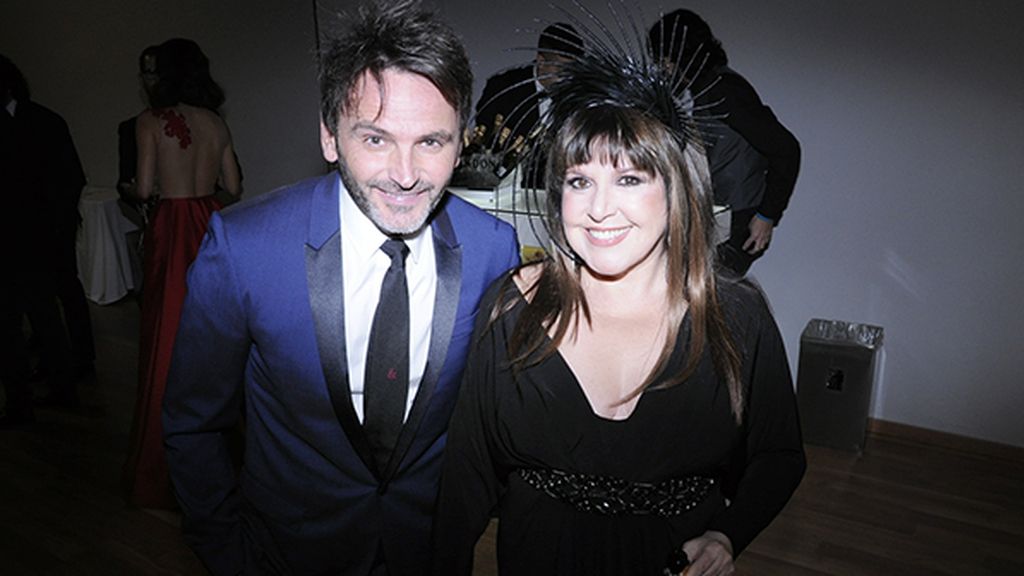 Fernando Tejero con Loles León