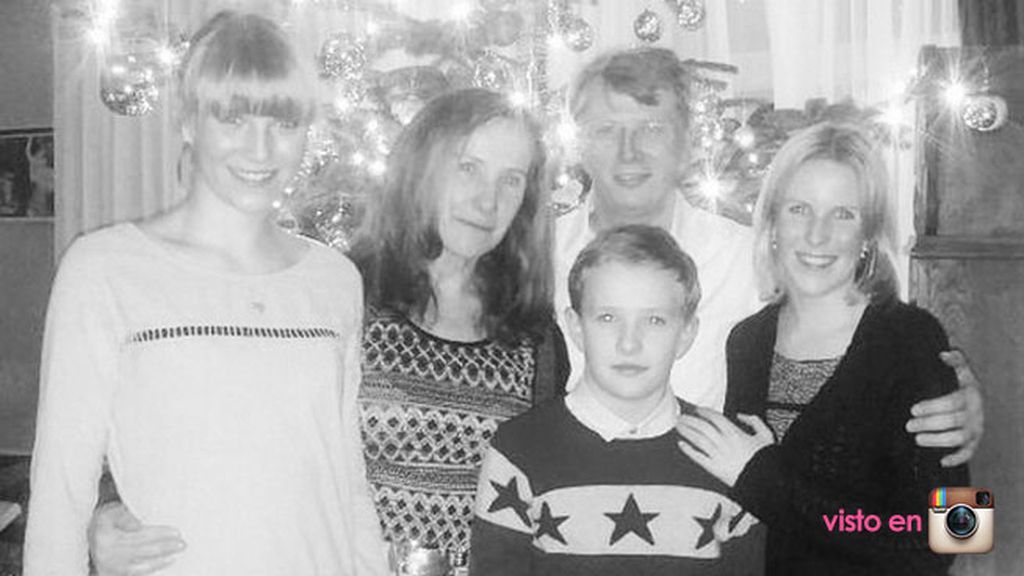 Las últimas Navidades las pasó junto a su familia alemana