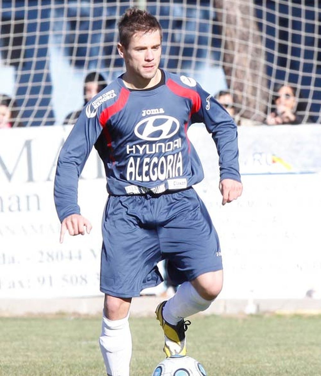 Bustamante y Maxi Iglesias, aficionados al fútbol solidario