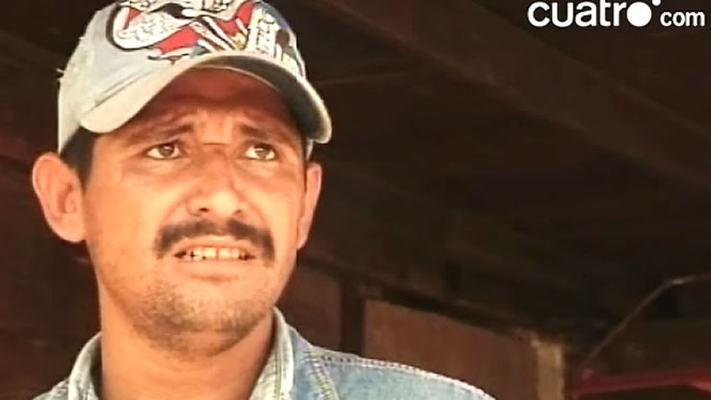 Uno de los inmigrantes que se disponen a cruzar el desierto