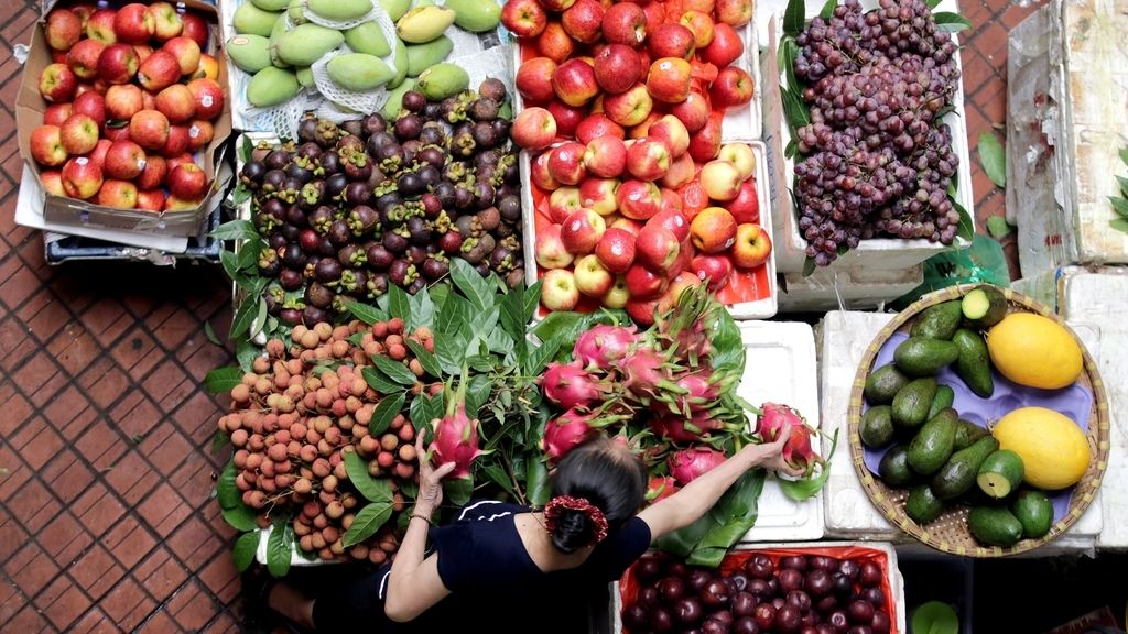 Caer el producto interior bruto de Vietnam
