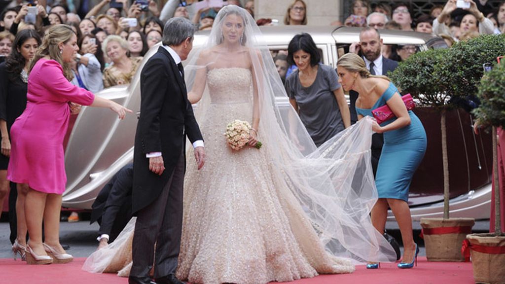 La hija del dueño de Porcelanosa se casa entre 'celebrities'