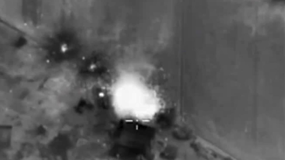 Bombardeo ruso en el centro de Siria