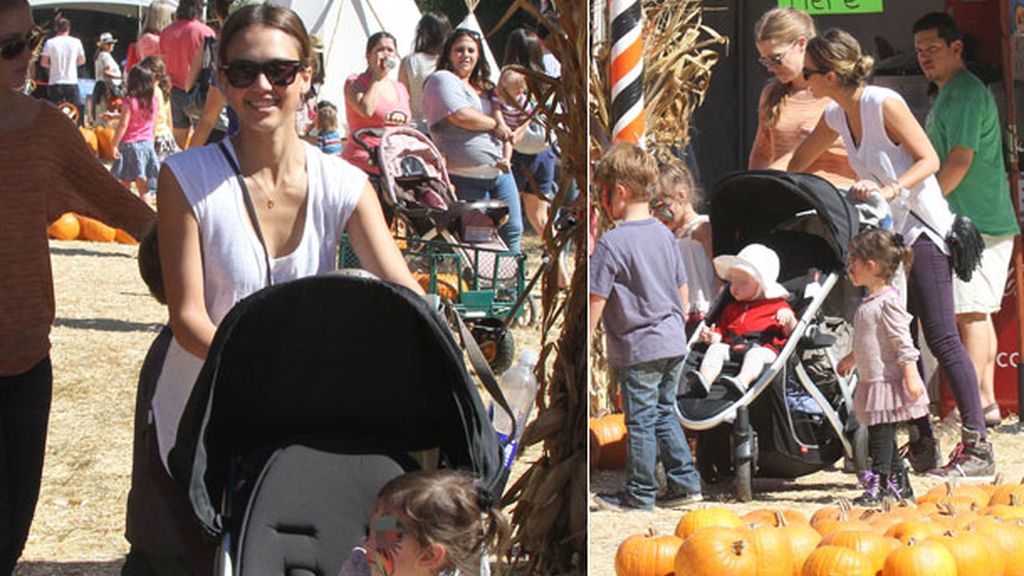 Jessica Alba supermamá