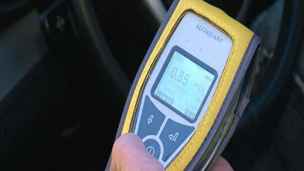 Midiendo el nivel de alcohol