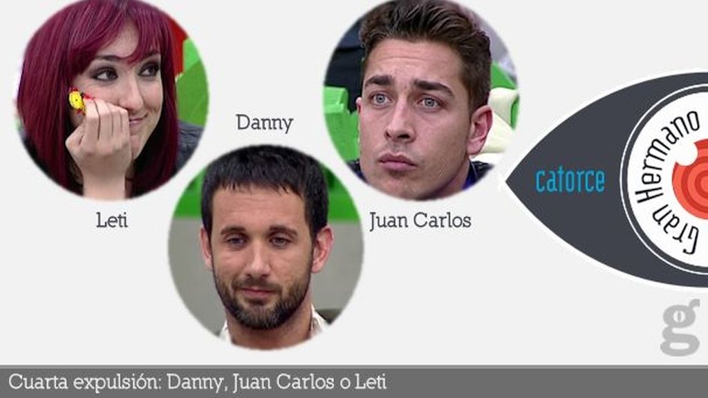 Cuarta expulsión: Danny, Juan Carlos o Leti