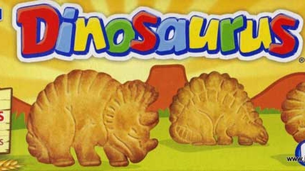 Galletas dinosaurio