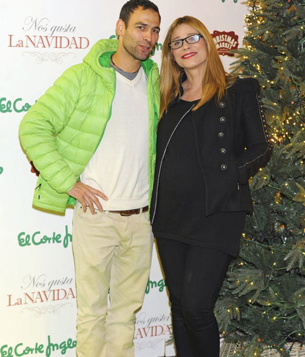 El cocinero Darío Barrio junto a Carla Hidalgo