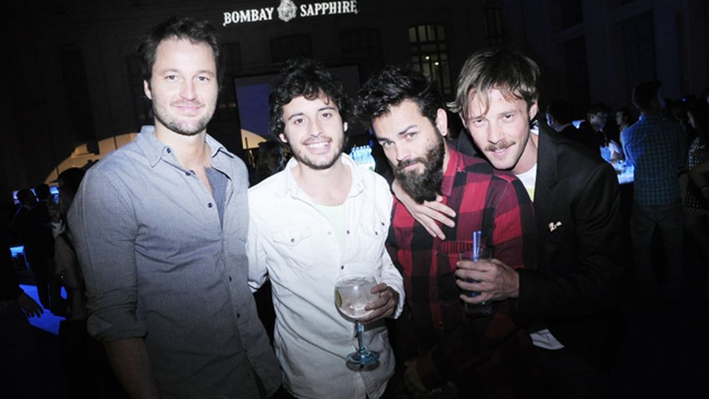 Fernando Andina, Javier Pereira, Arturo Turón y Eloy Azorín