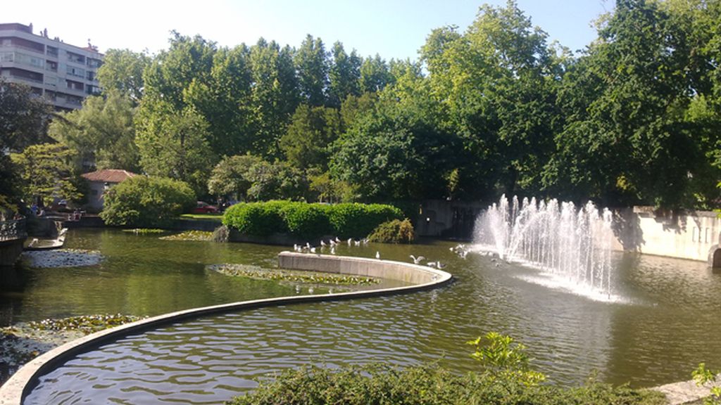 Parque de Castrelos en Vigo, Galicia