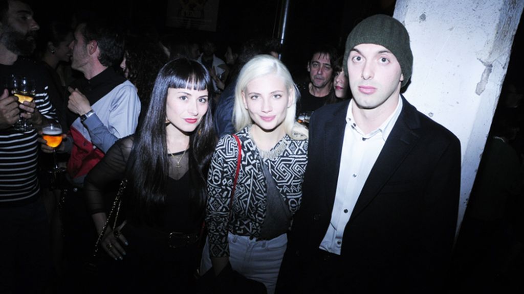 María Escoté, Miriam Giovanelli y Nico Vascellari