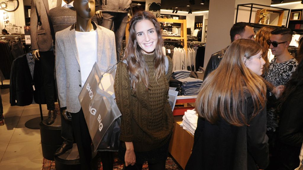 Gala González en la preventa de Isabel Marant para H&M
