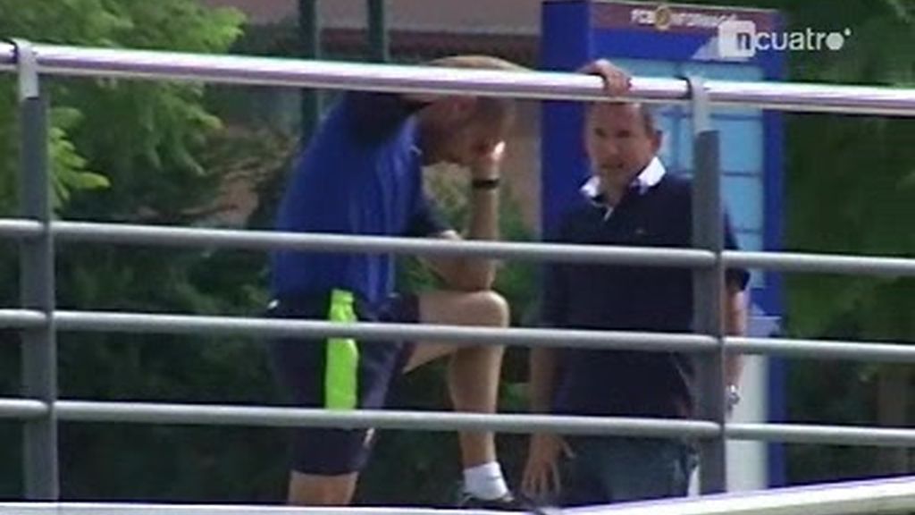 Cuatro capta una curiosa charla entre Txiki Beguiristáin y Pep Guardiola