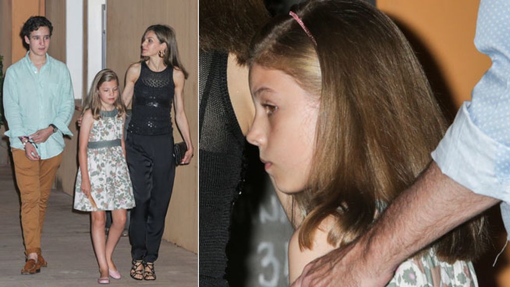 La infanta Cristina, Iñaki Urdangarín y sus hijos, los únicos ausentes