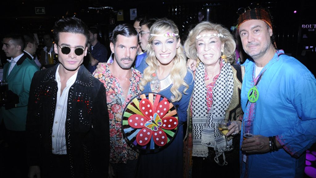 Reunión de QQCCMH: Roi Porto, Pedriño, Luján Argüelles, Toya y José Luis