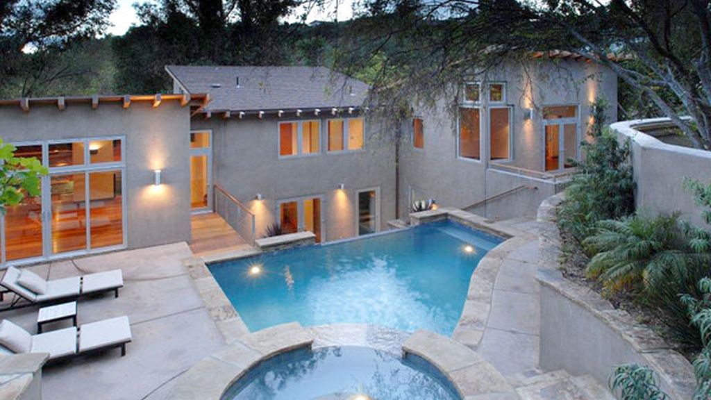 La casa de Ashton Kutcher en Los Angeles