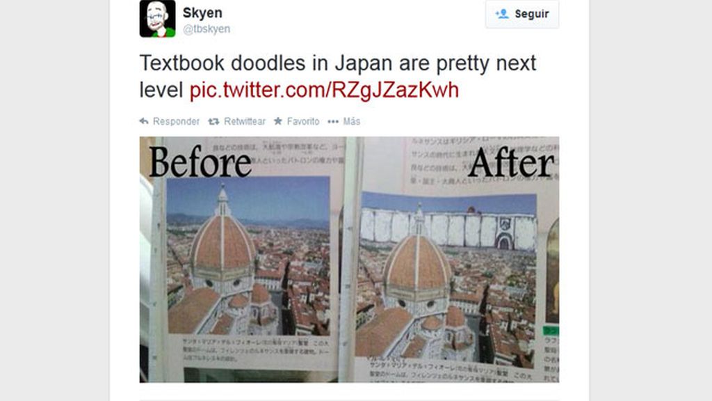 El antes y el después de Florencia
