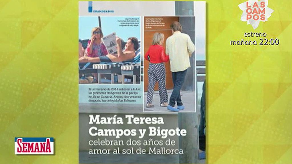 Relajadas vacaciones de la pareja en Mallorca