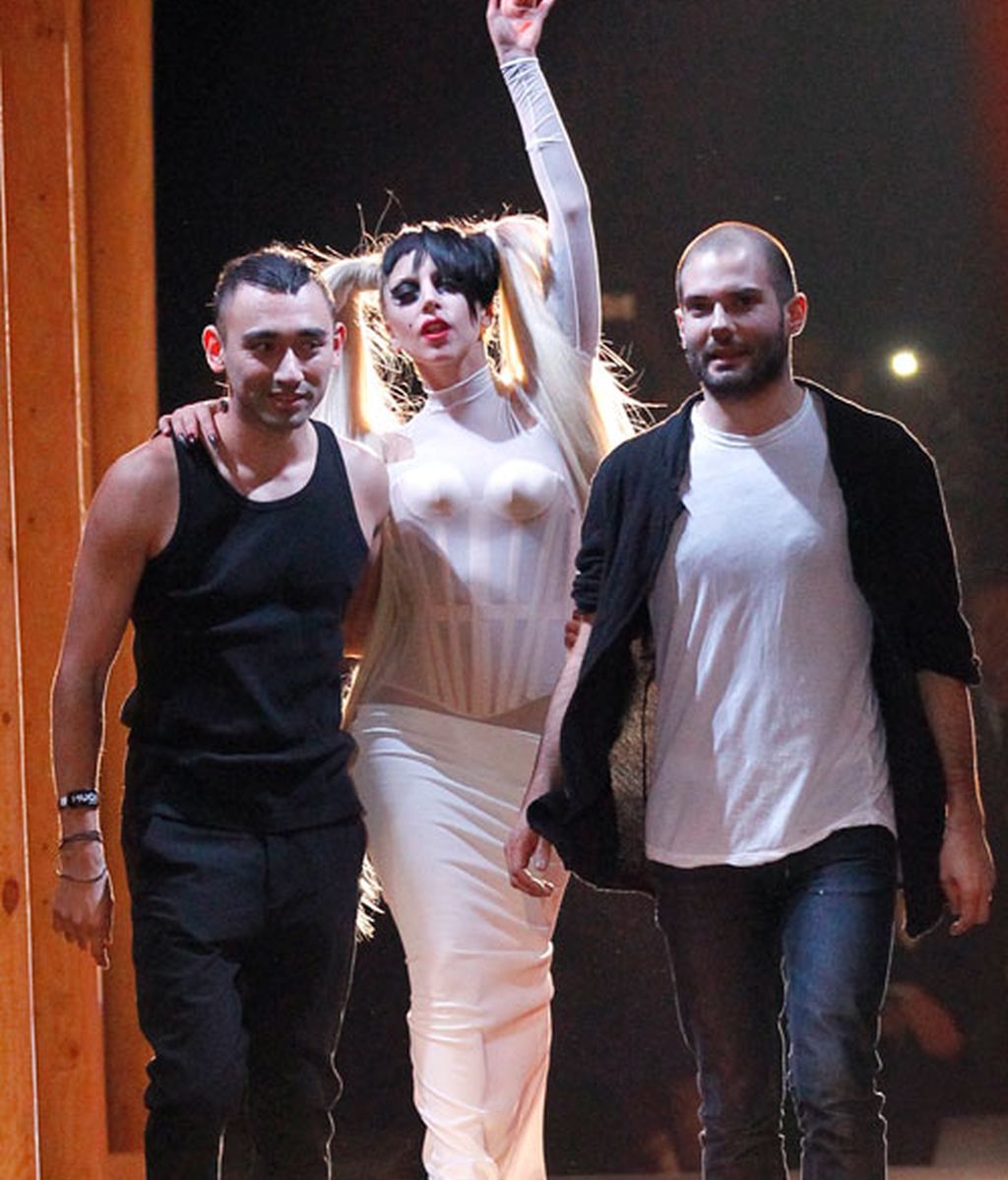 El debut de Lady Gaga como modelo