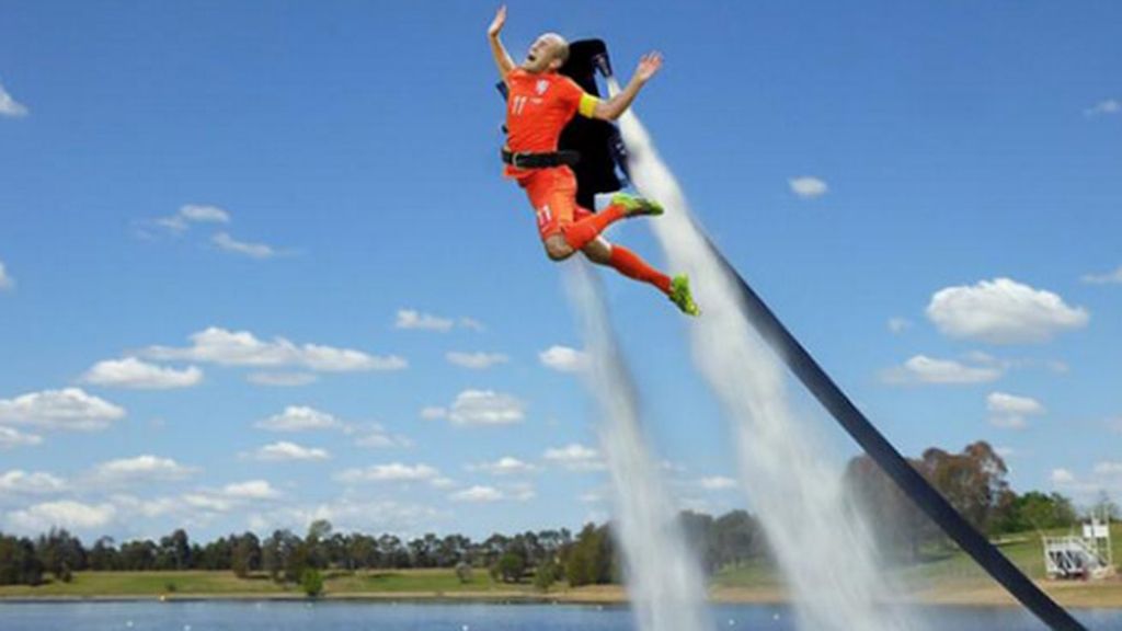 Los 'clavados' de Robben en forma de meme