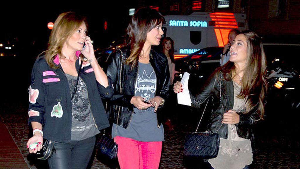 Las famosas se reunen en Madrid para disfrutar del concierto de JLO