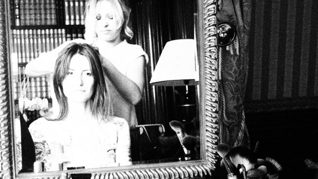 Así fue el 'making of' de la sesión en la suite real del Palace