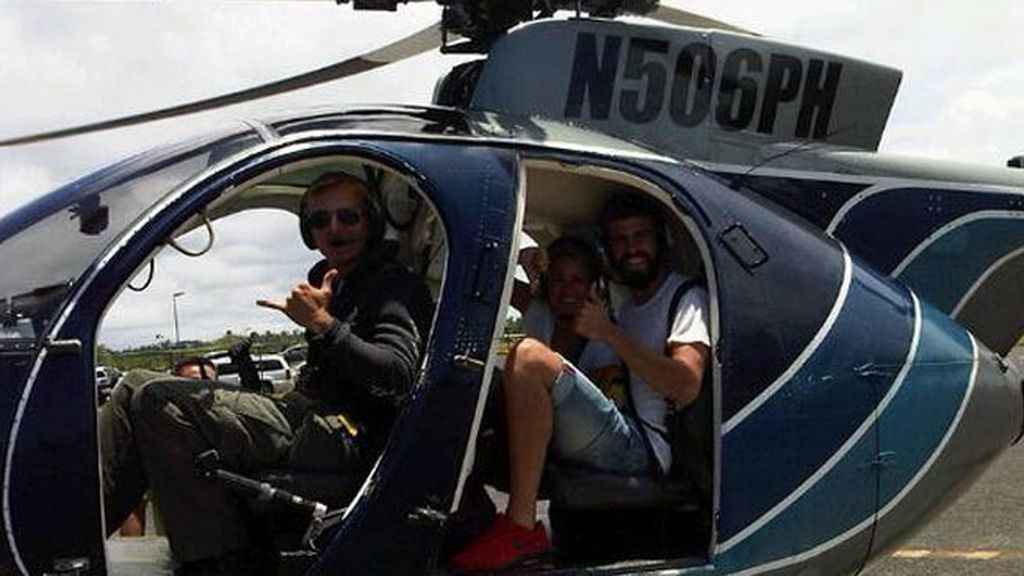 Así se lo han pasado Shakira, Piqué y Milan en sus vacaciones en Hawai