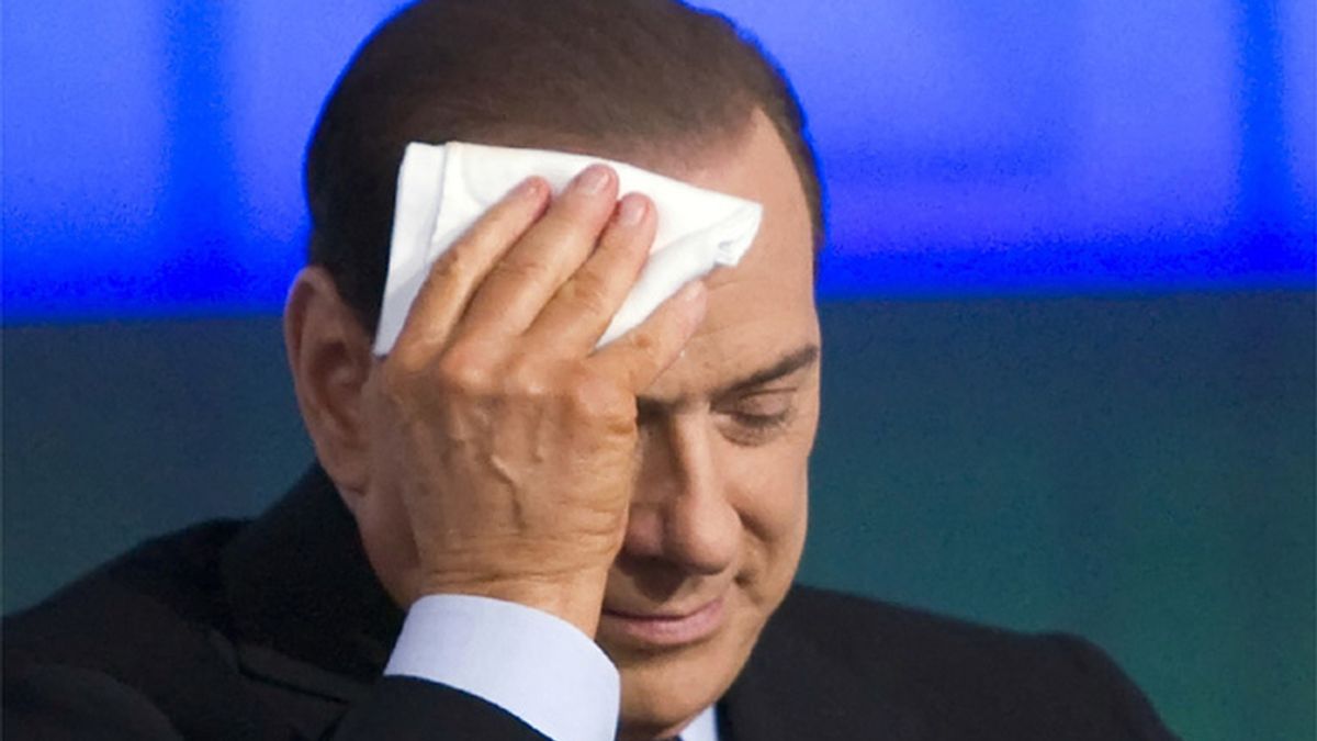 Berlusconi sofocado