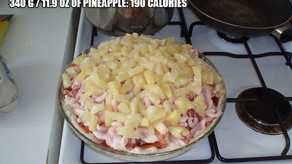 Atentos a la pizza antioperación bikini:  Aporta 8.789 calorías