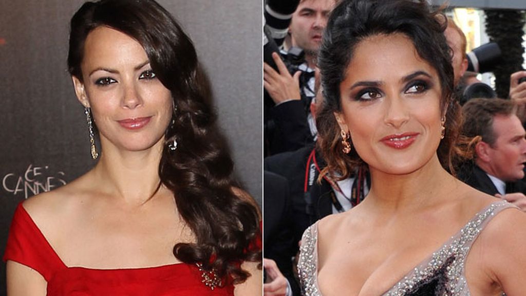 Berenice Bejo y Salma Hayek