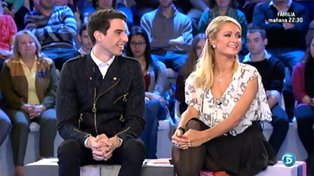 Paris Hilton, a Crawford: "Tienes una gran personalidad y deberías creer en ti mismo"