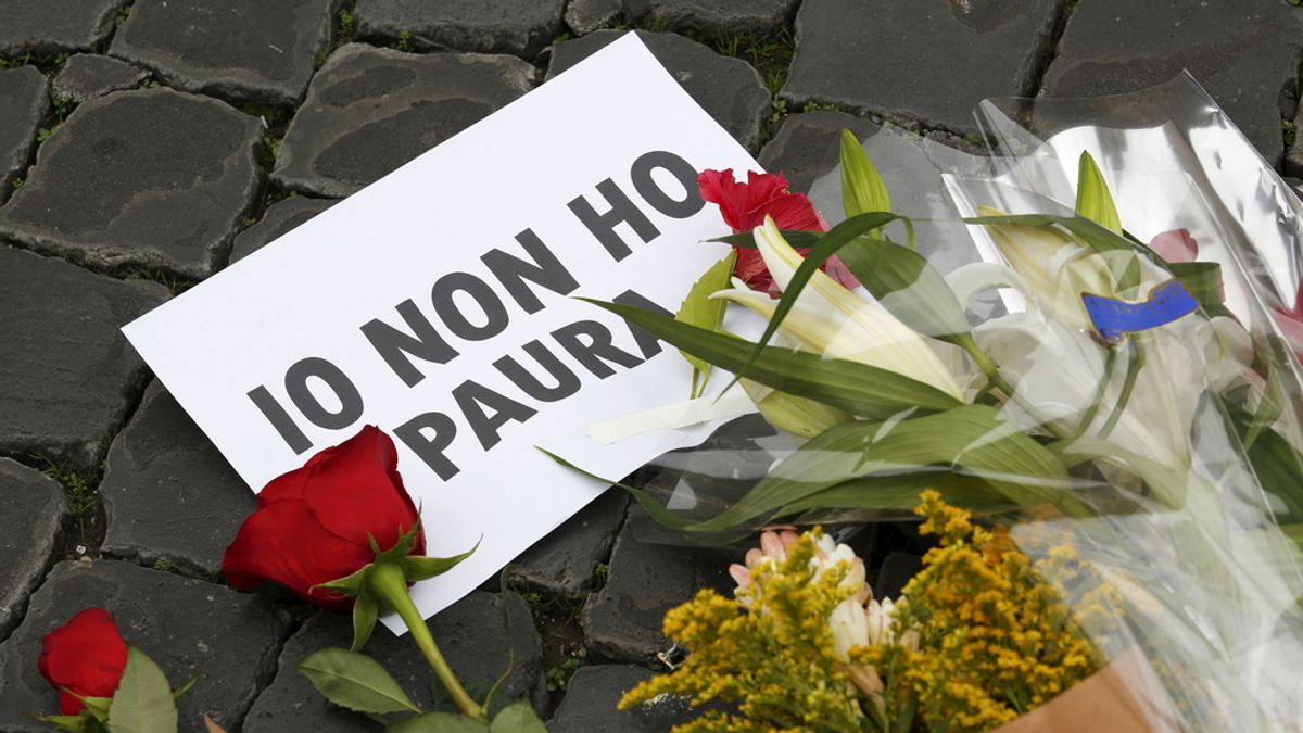 Italia muestra su solidaridad con los fallecidos en los atentados