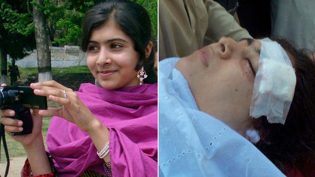 Malala ha sido tiroteada por defender los derechos de las niñas paquistaníes