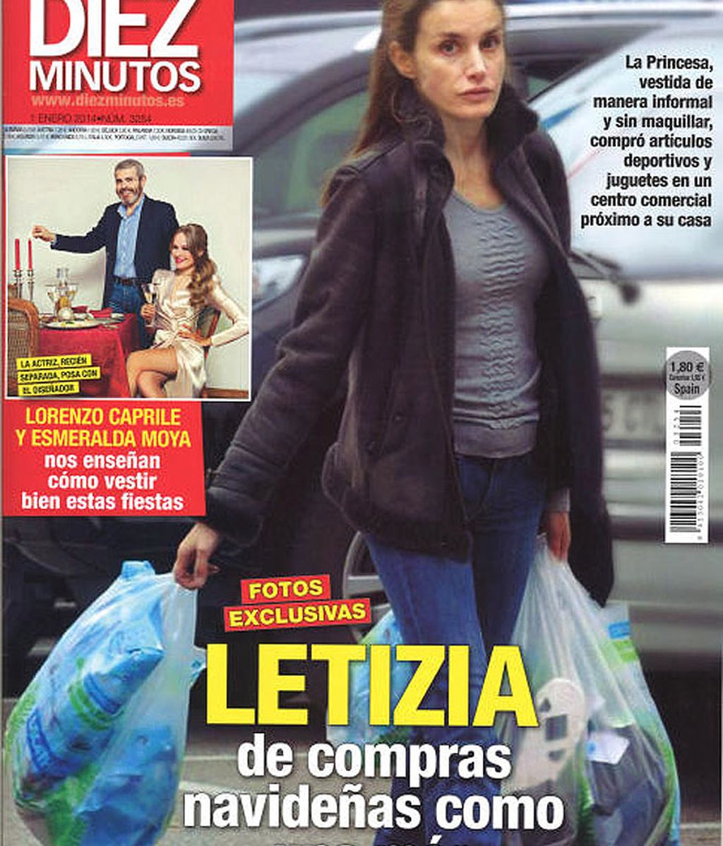 Letizia de compras navideñas