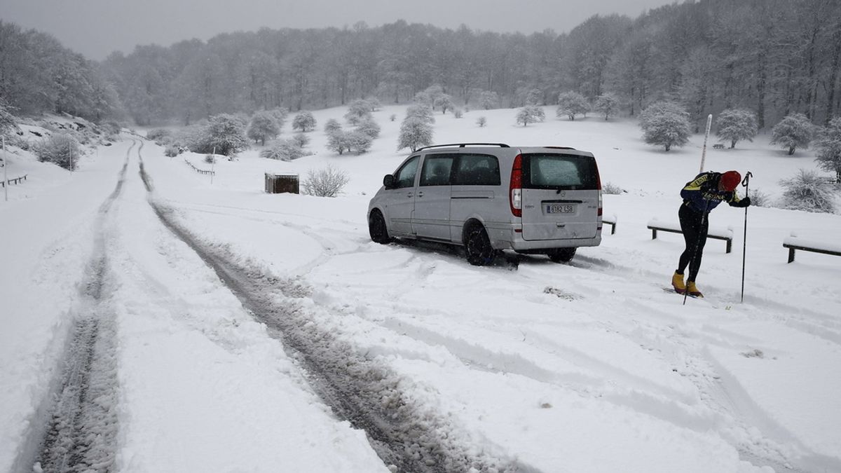 Navarra se encuentra en alerta roja por nieve