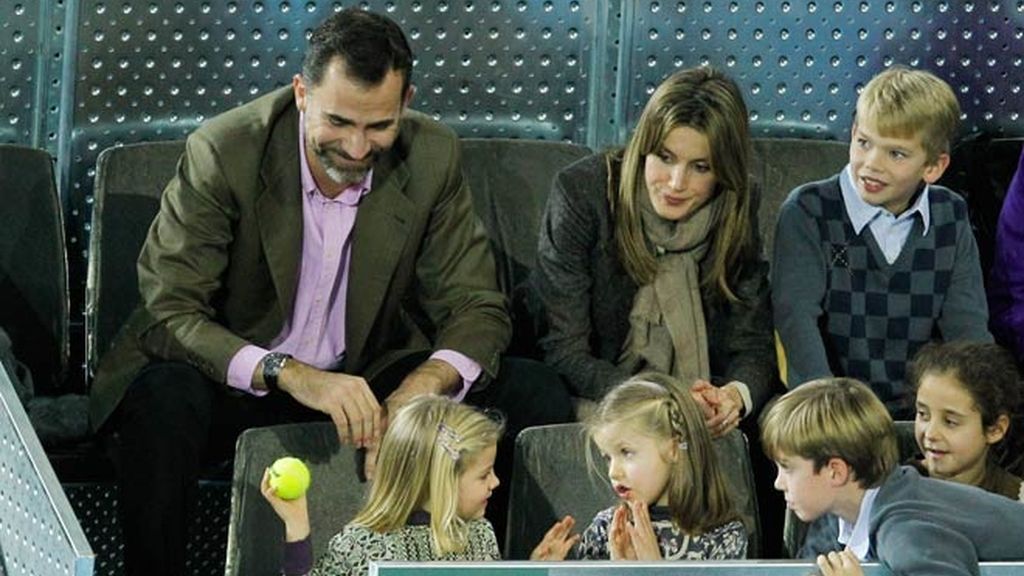 La Infanta Sofía, estrella 'real' en el tenis