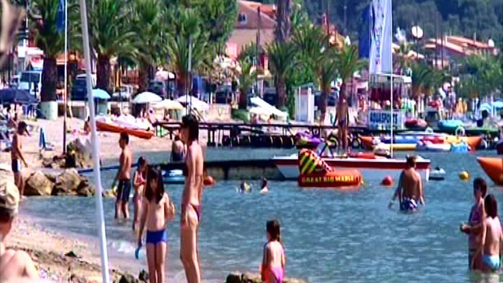 Turistas en Islas Jónicas