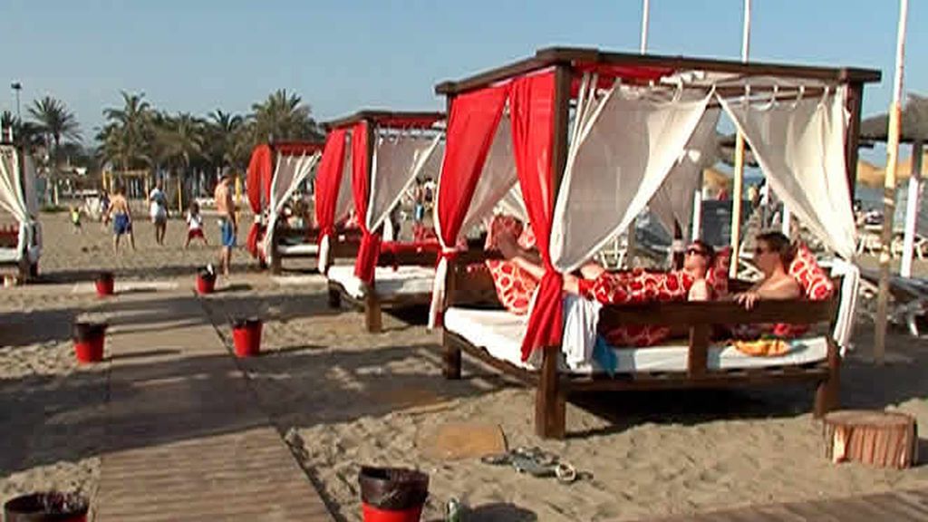 Camas balinesas para disfrutar del sol