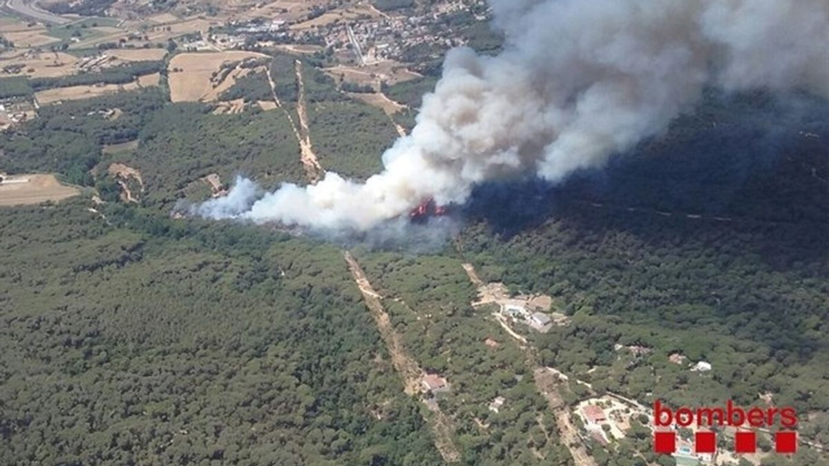 Incendio en Blanes, Girona