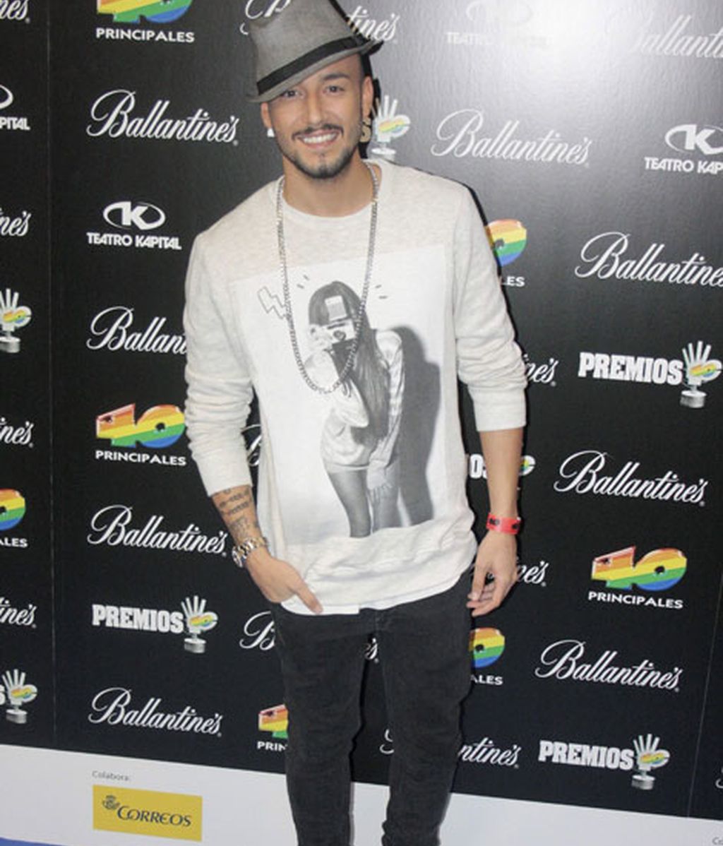 Cristina Pedroche, Dani Martín y Soraya Arnelas, en la fiesta 40 principales